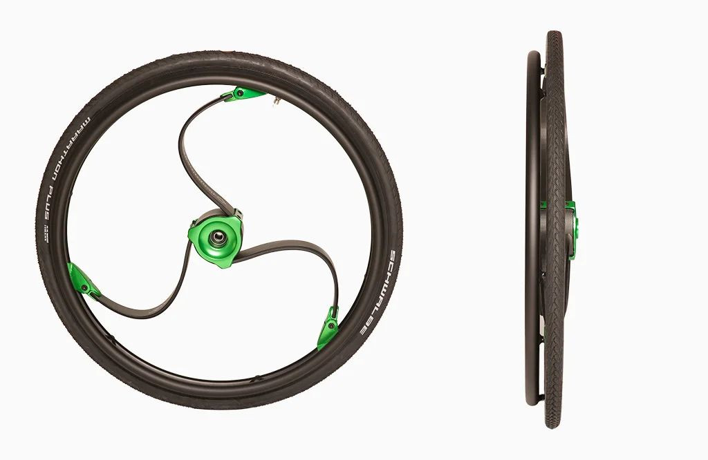 Loopwheels LT Lightweight Wheelchair Suspension Wheels