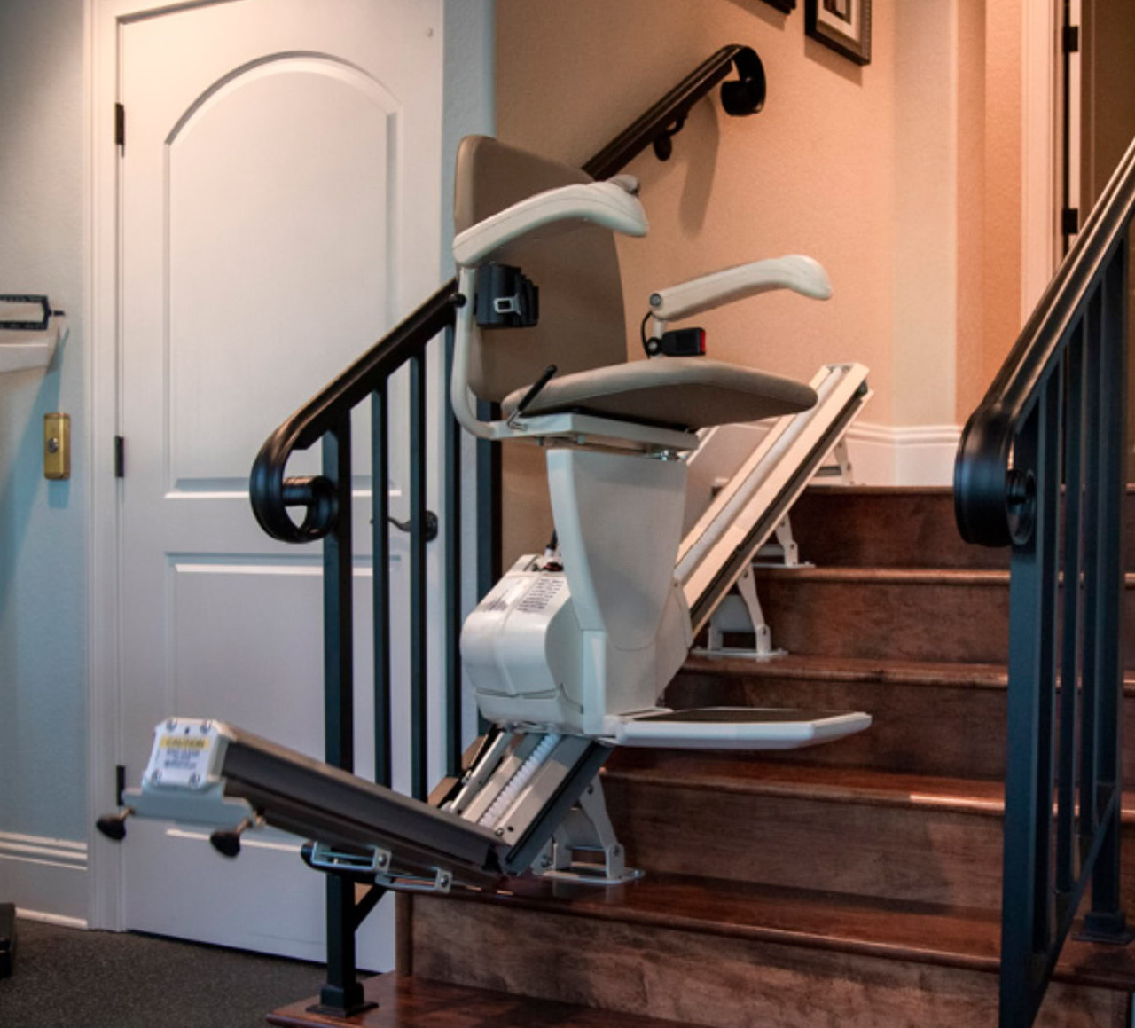 Harmar Pinnacle Premium Stair Lift in use