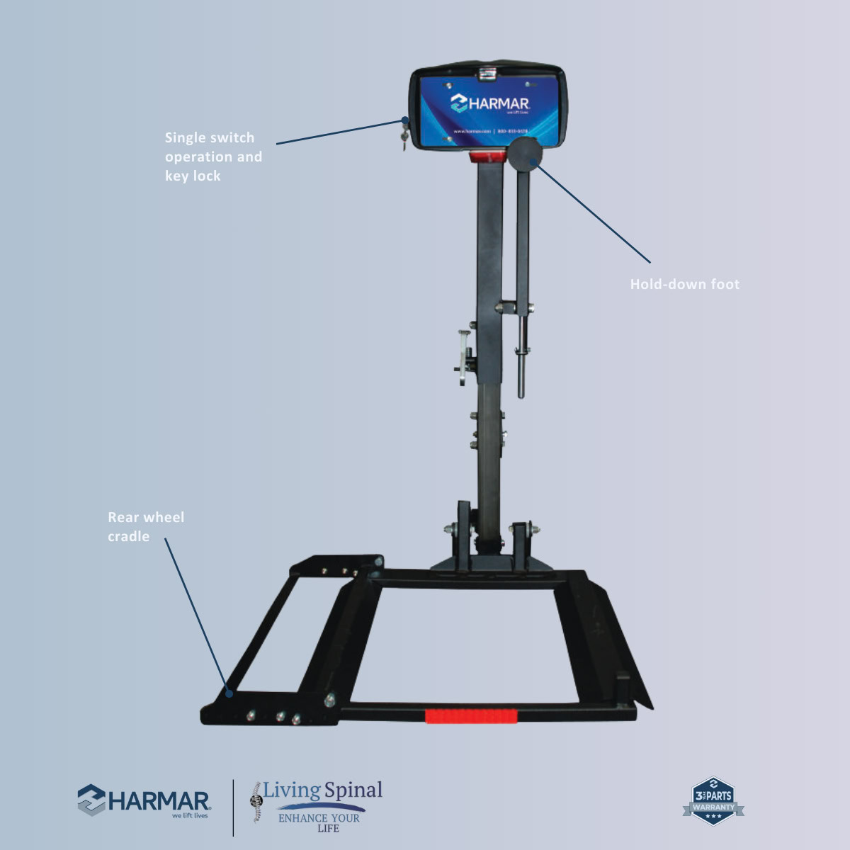 AL160 Profile Scooter Lift by Harmar
