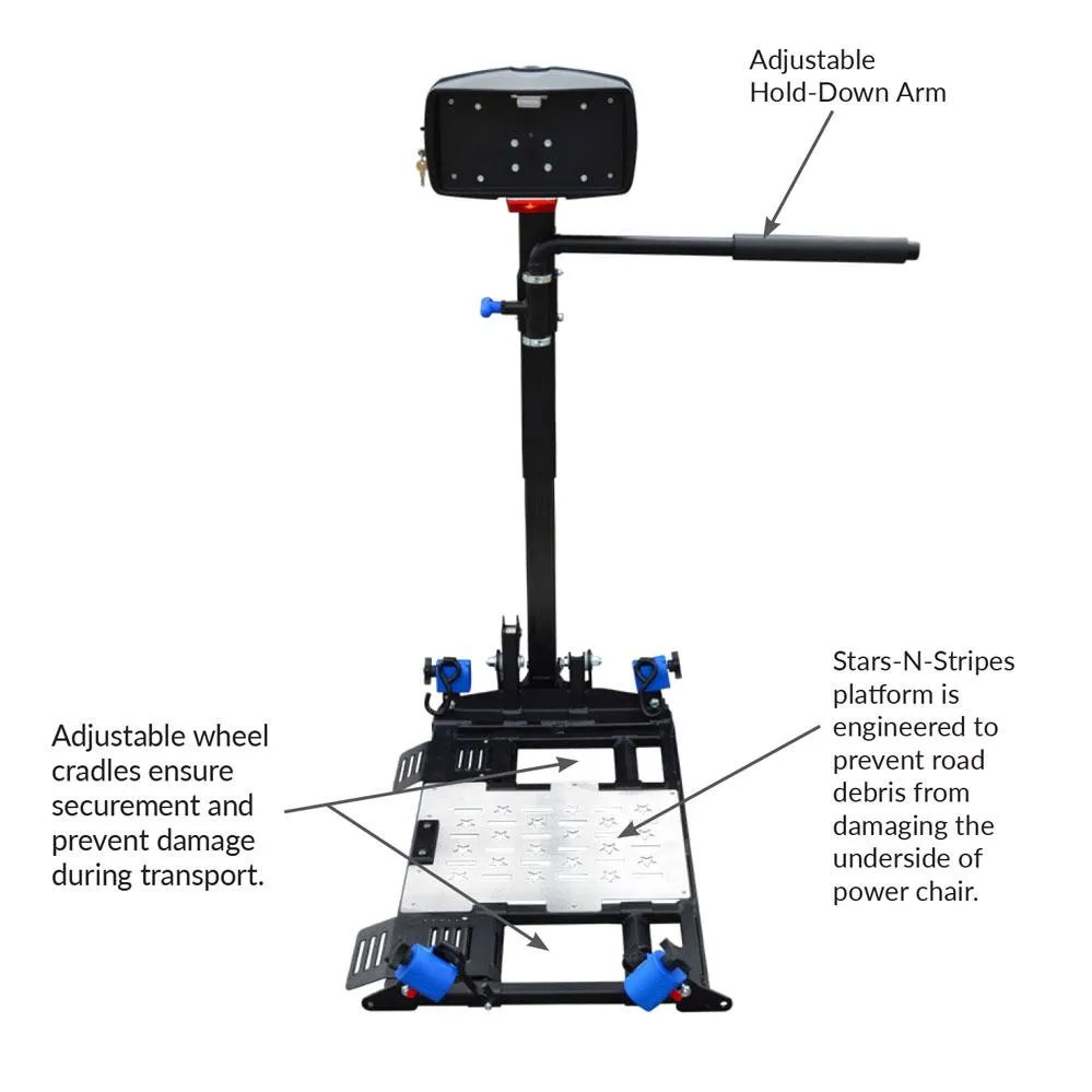 AL580-HDX High Capacity Powerchair Lift by Harmar | Living Spinal
