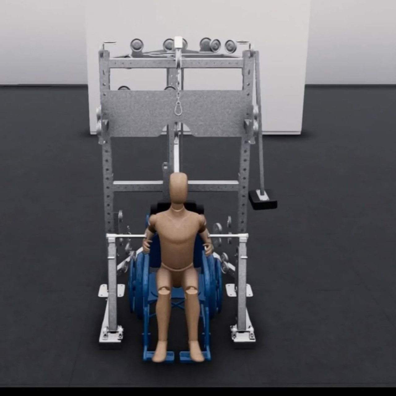 Equalizer 6000 Vintage gym front view