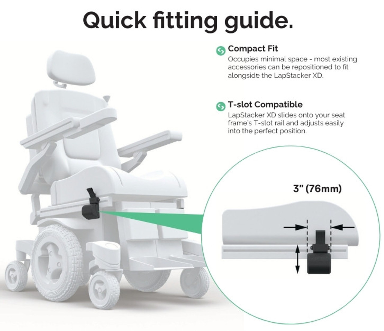 Adaptdefy LapStacker XD Quick Fit Guides