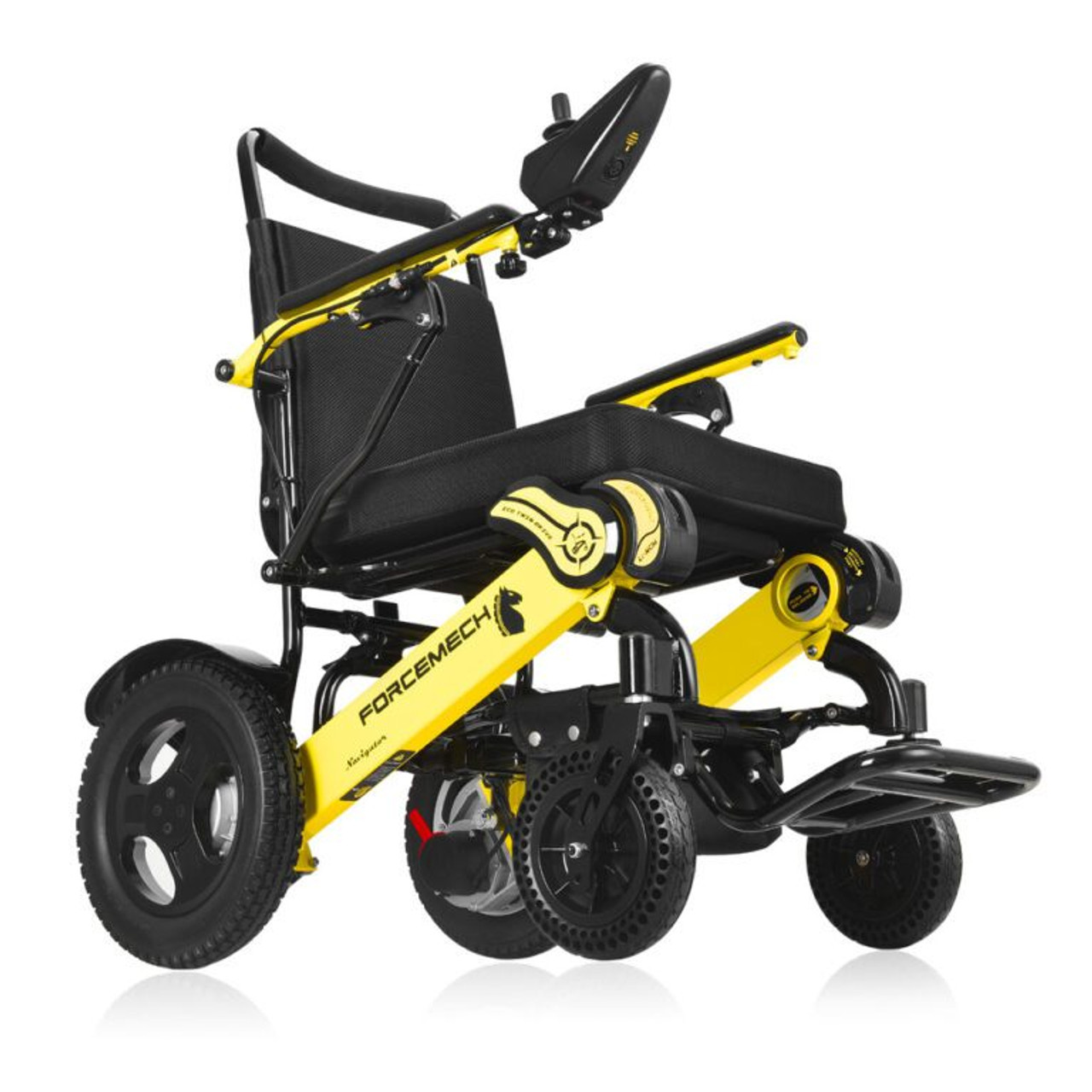 Navigator Powerchair Side yellow