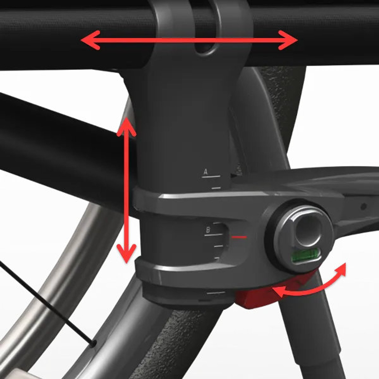 Motion Composites APEX C Carbon Rigid Wheelchair adjustment