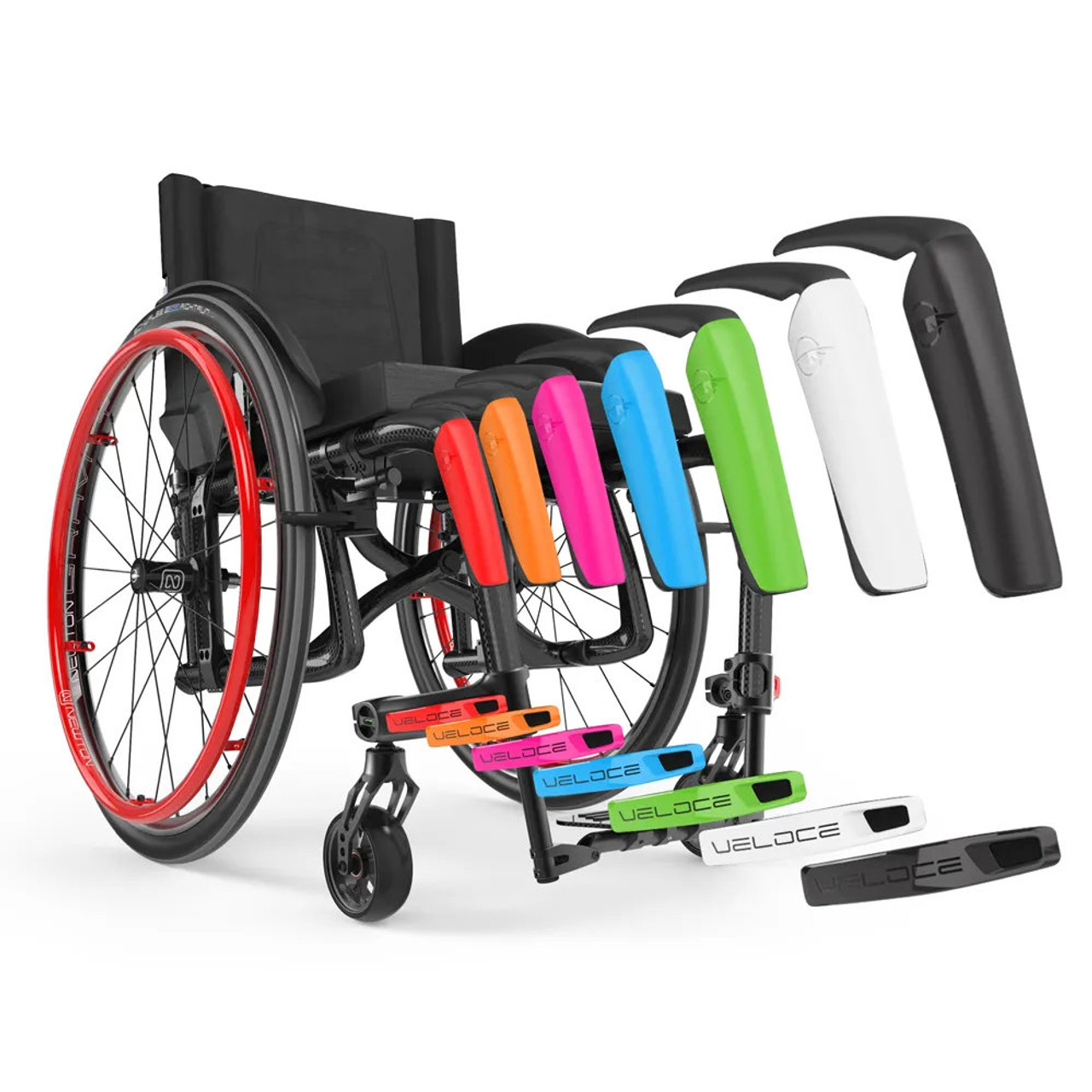 Motion Composites APEX C Carbon Rigid Wheelchair color choice