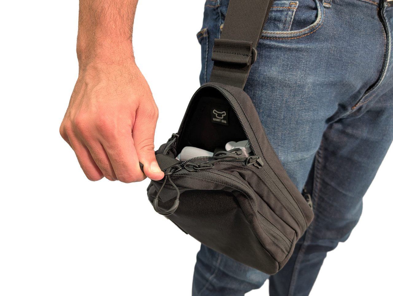 Urban Handgun Bag, by Handy Bag - Large - Dual Compartment