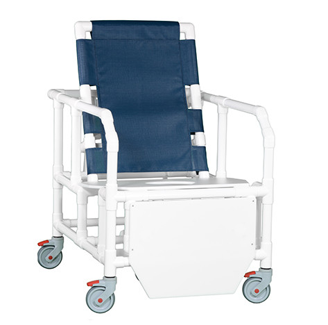  Bariatric Reclining Shower Chair Blue