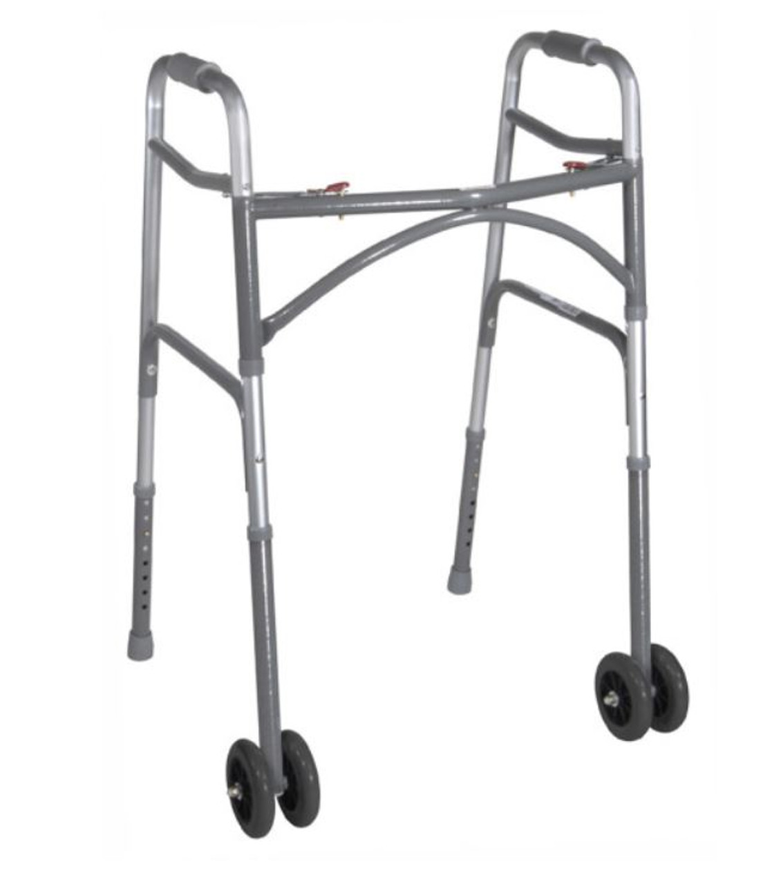 Two Button Bariatric Folding Walker - Drive Medical