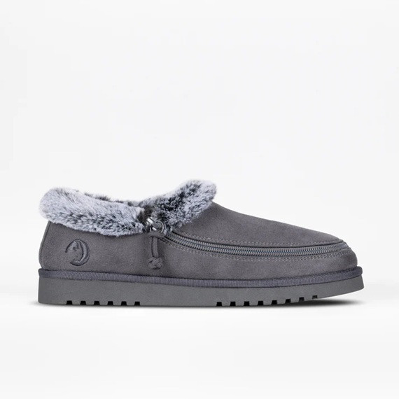 Adaptive Women's BILLY Cozy Slipper Charcoal