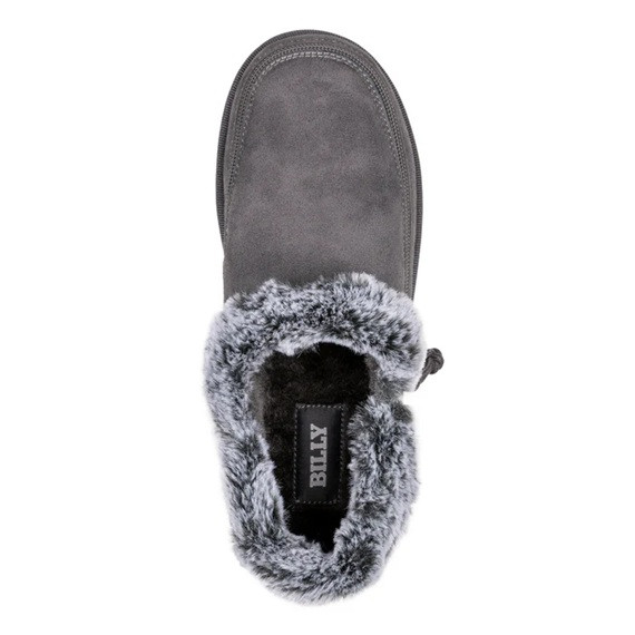 Adaptive Women's BILLY Cozy Slipper Charcoal