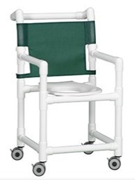 Original Slant Seat Shower Chair Green