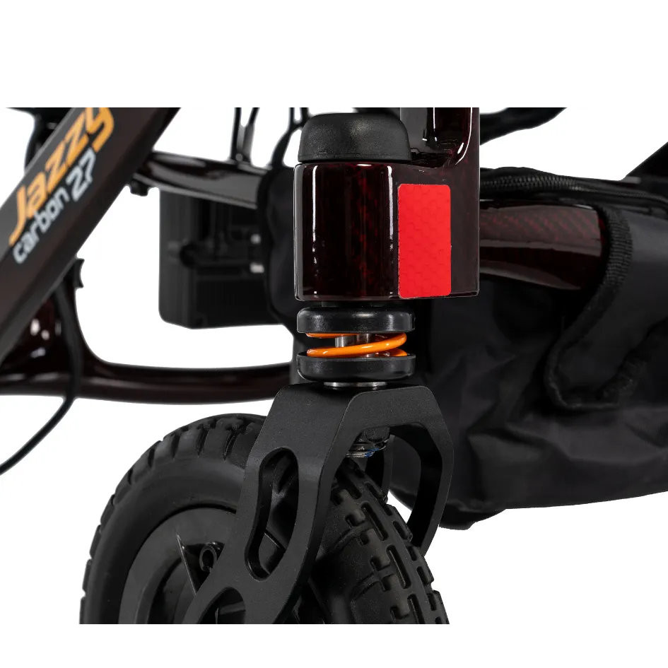 Jazzy Carbon 27 Lightweight Folding Power Wheelchair, by Pride