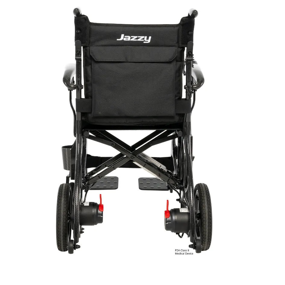 Pride Mobility  Jazzy Carbon 27X Ultralight Folding Power Wheelchair back