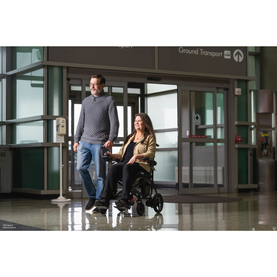 Jazzy Carbon 27X Ultralight Folding Power Wheelchair, by Pride