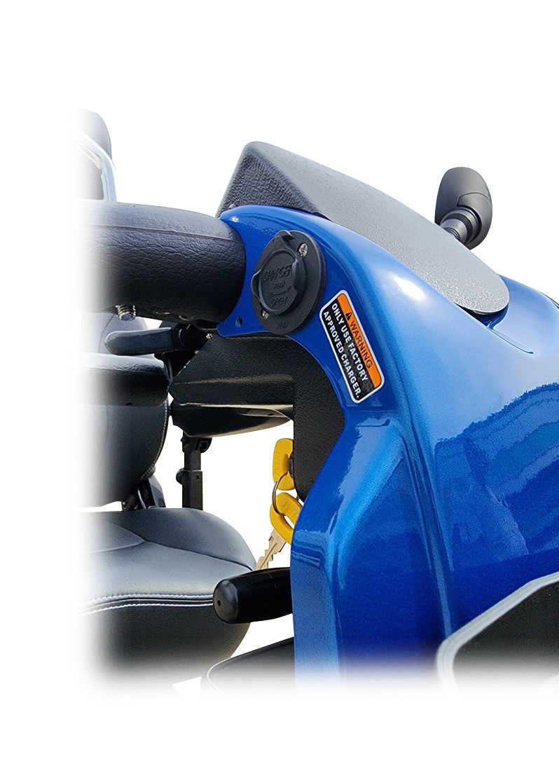 ShopRider Explorer Scooter Charger Port Living Spinal