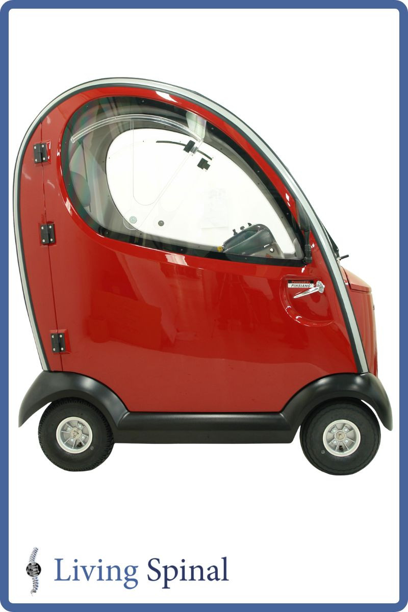 Flagship Cabin Scooter by ShopRider Product Side View Living Spinal