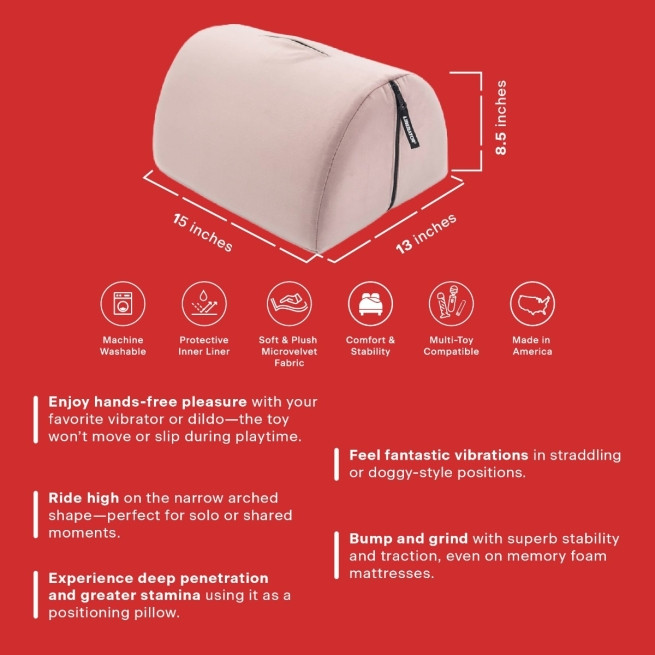 Bonbon Sex Toy Mount Size Graphic