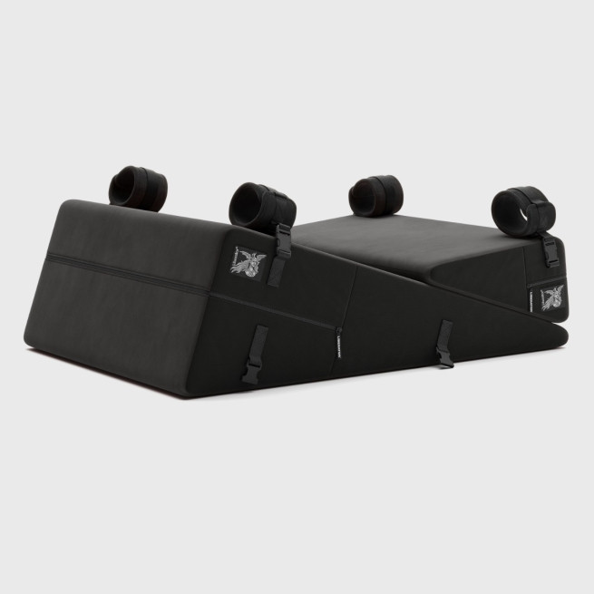 Bondage Wedge Ramp Combo Decor Black