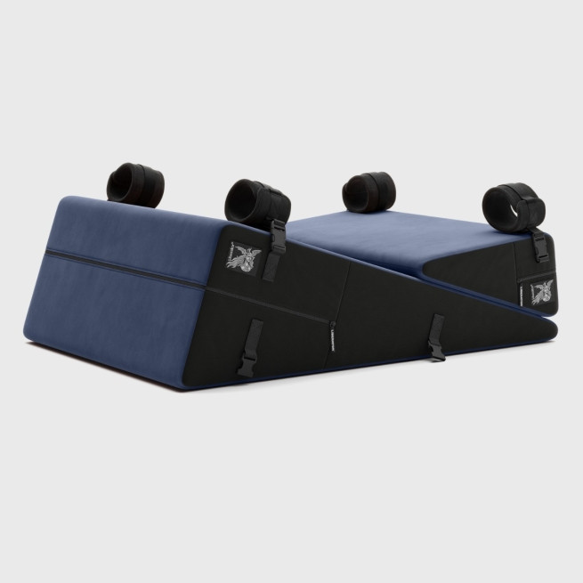 Bondage Wedge Ramp Combo Decor Blue