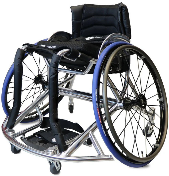  RGK ELITE Basketball Wheelchair Blue Rim