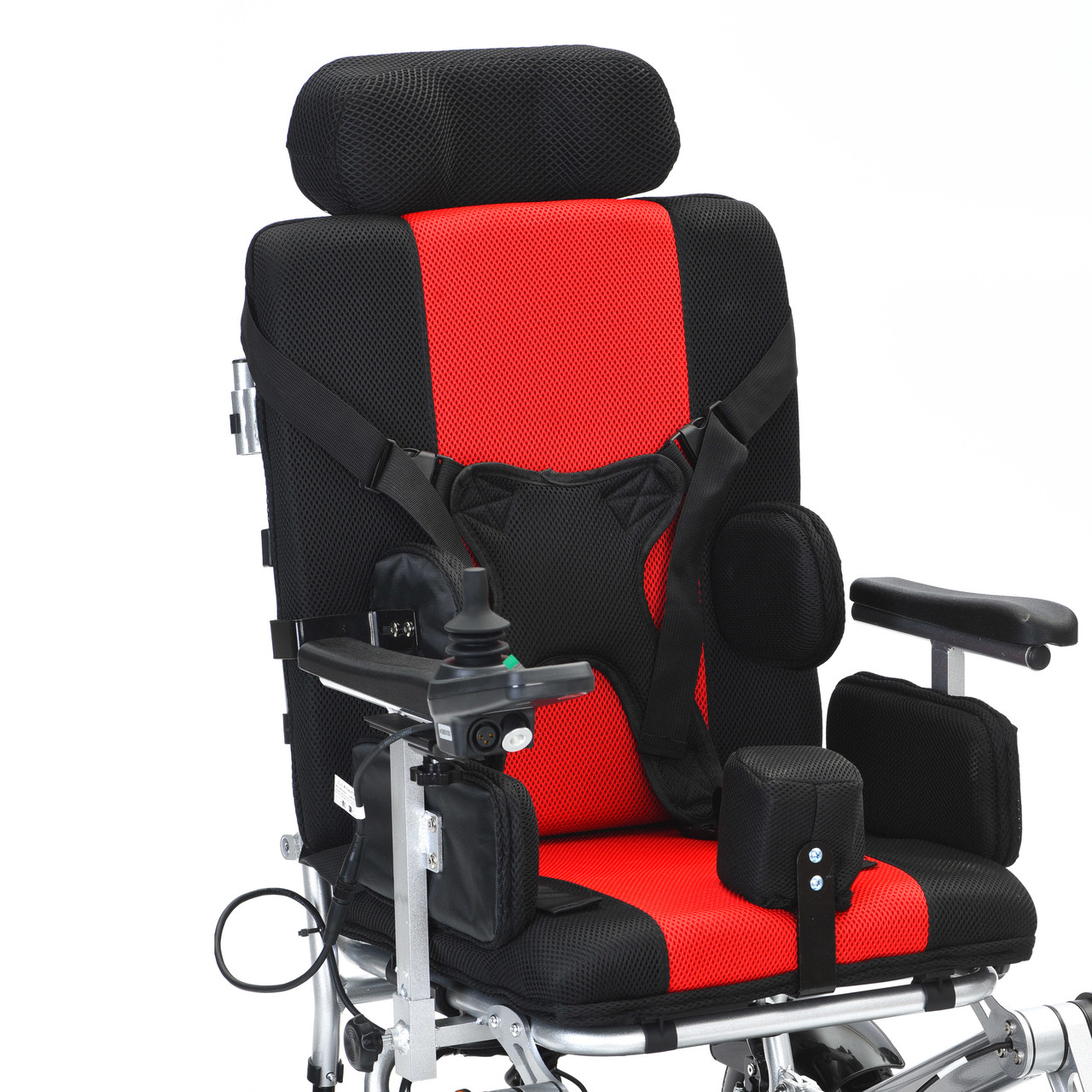 Pegasus Cerebral Palsy Seat View Silver Red