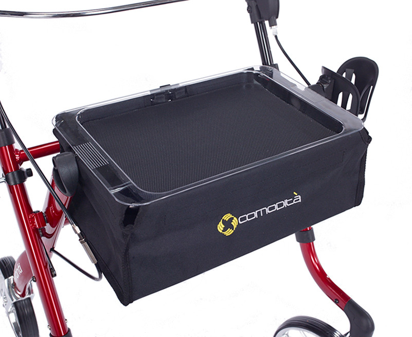 Avanti Rollator Metallic Red Tray