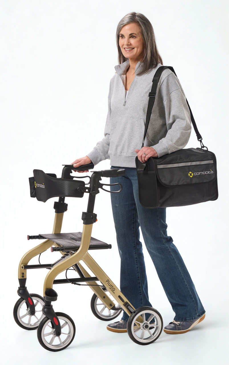 Piuma Ultra-Light Rollator Walker Carrying Shopping Bag