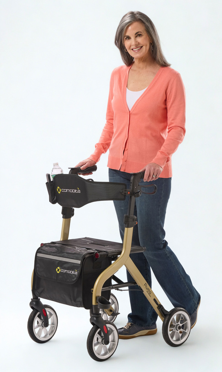 Piuma Ultra-Light Rollator Walker Model Left
