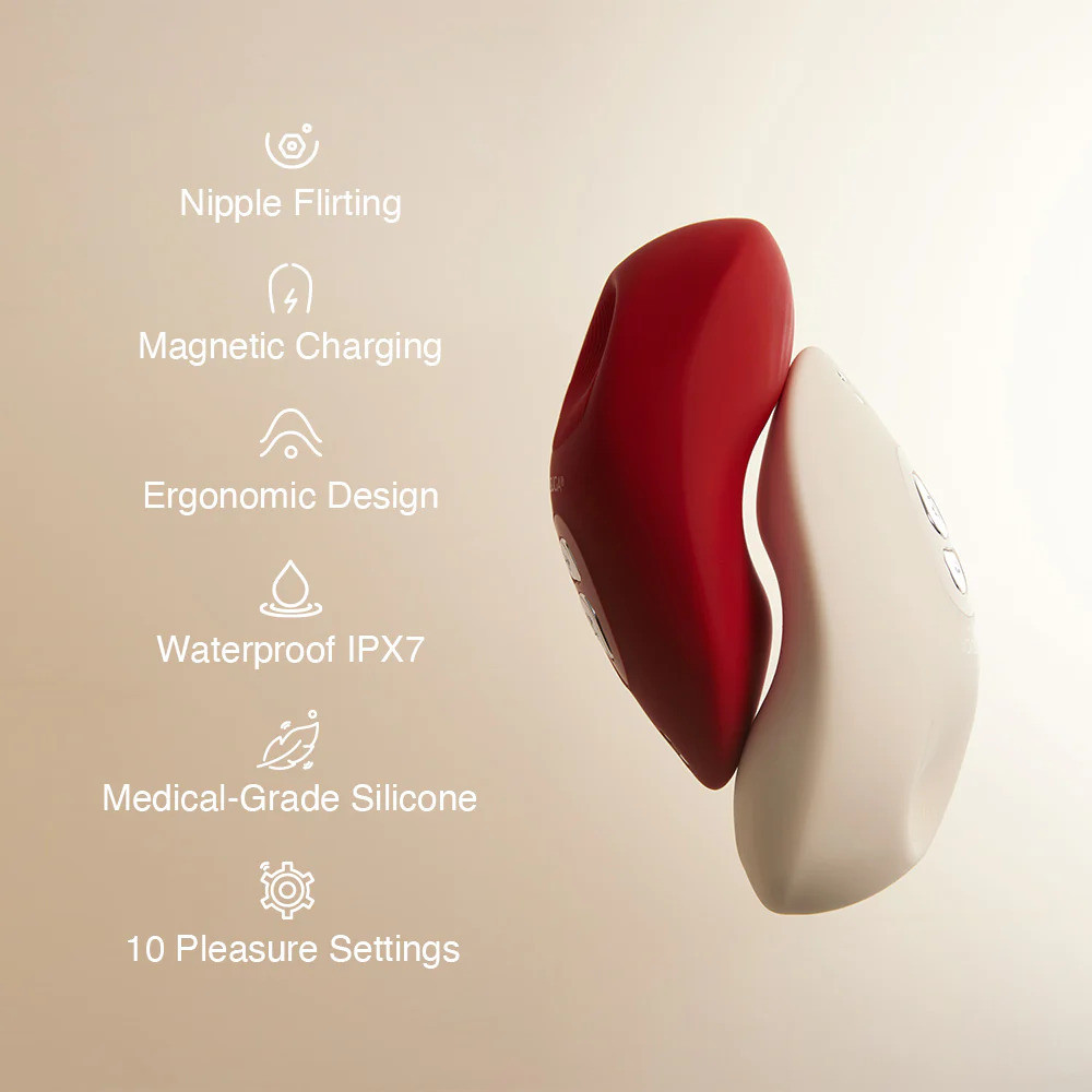 Tremble Clitoral Tapping Vibrator Ergonomic Design