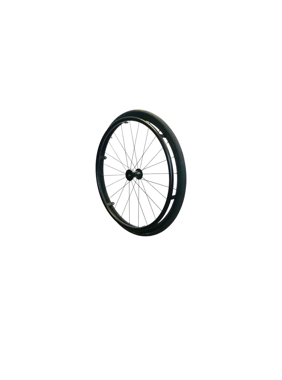 Perigon Spoked Wheelchair Wheel Grey Innova Side