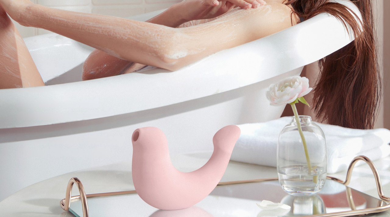 G-Spa Clit Suction & G-Spot Vibrator Pink