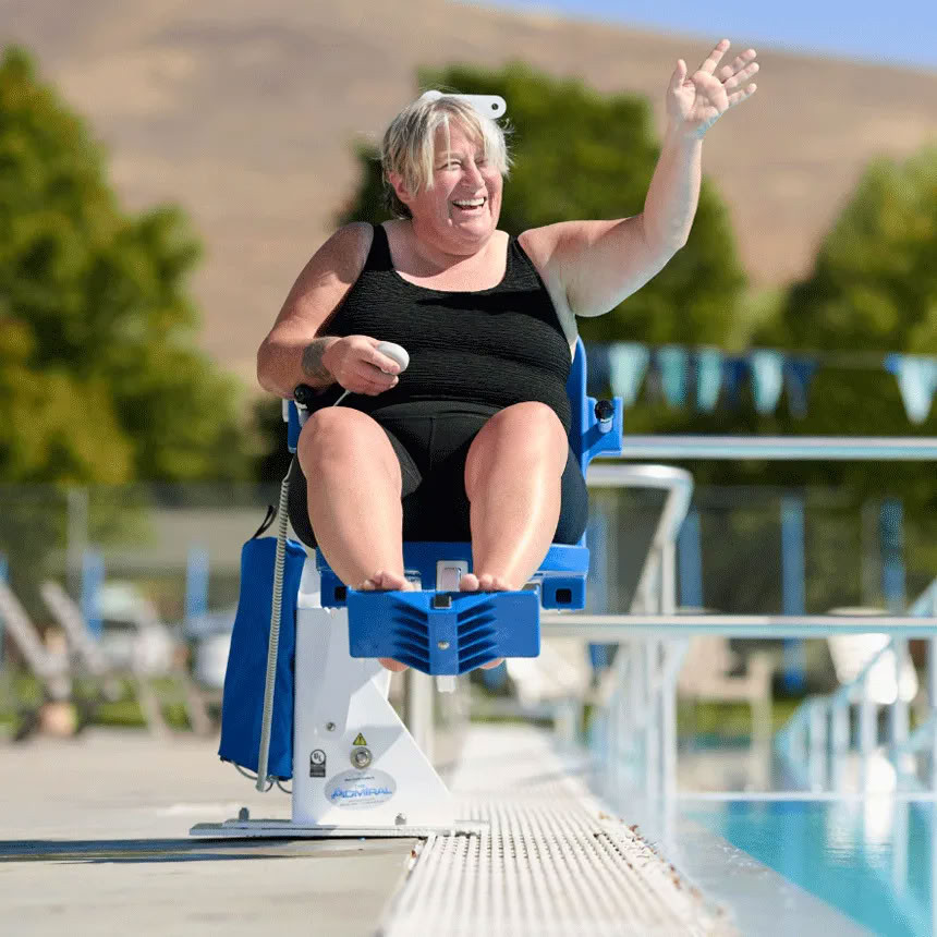 Admiral Pool Lift Usage