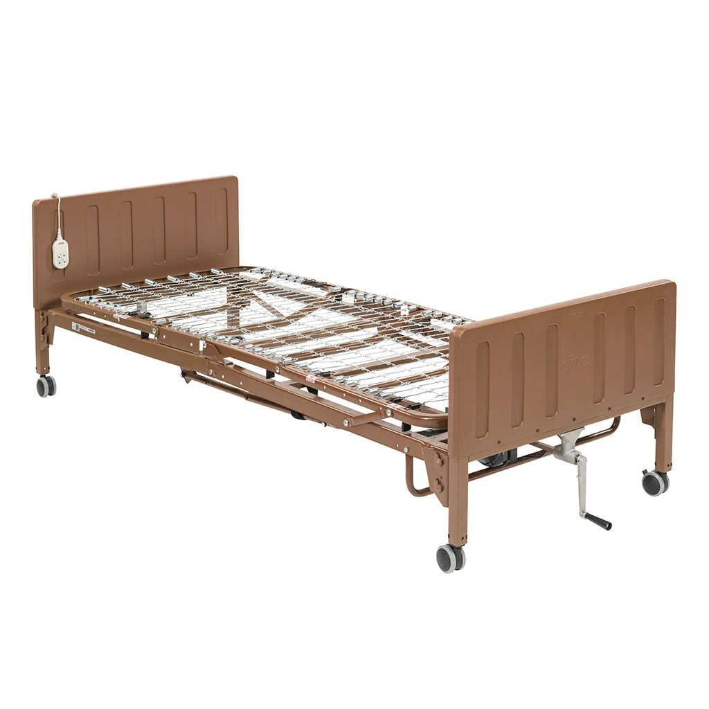 Drive Medical Semi-Electric Bed (Single Crank) 
