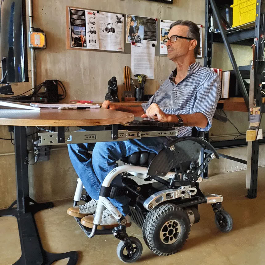Power-Flex Wheelchair Power Assist Usage Sample