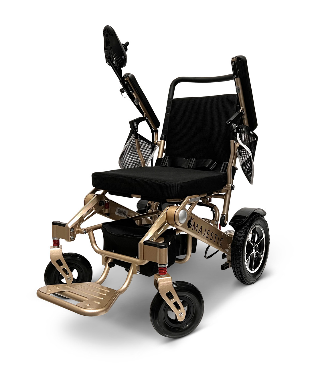 MAJESTIC IQ-7000 Auto Folding Remote Controlled Electric Wheelchair  Bronze Frame Standard