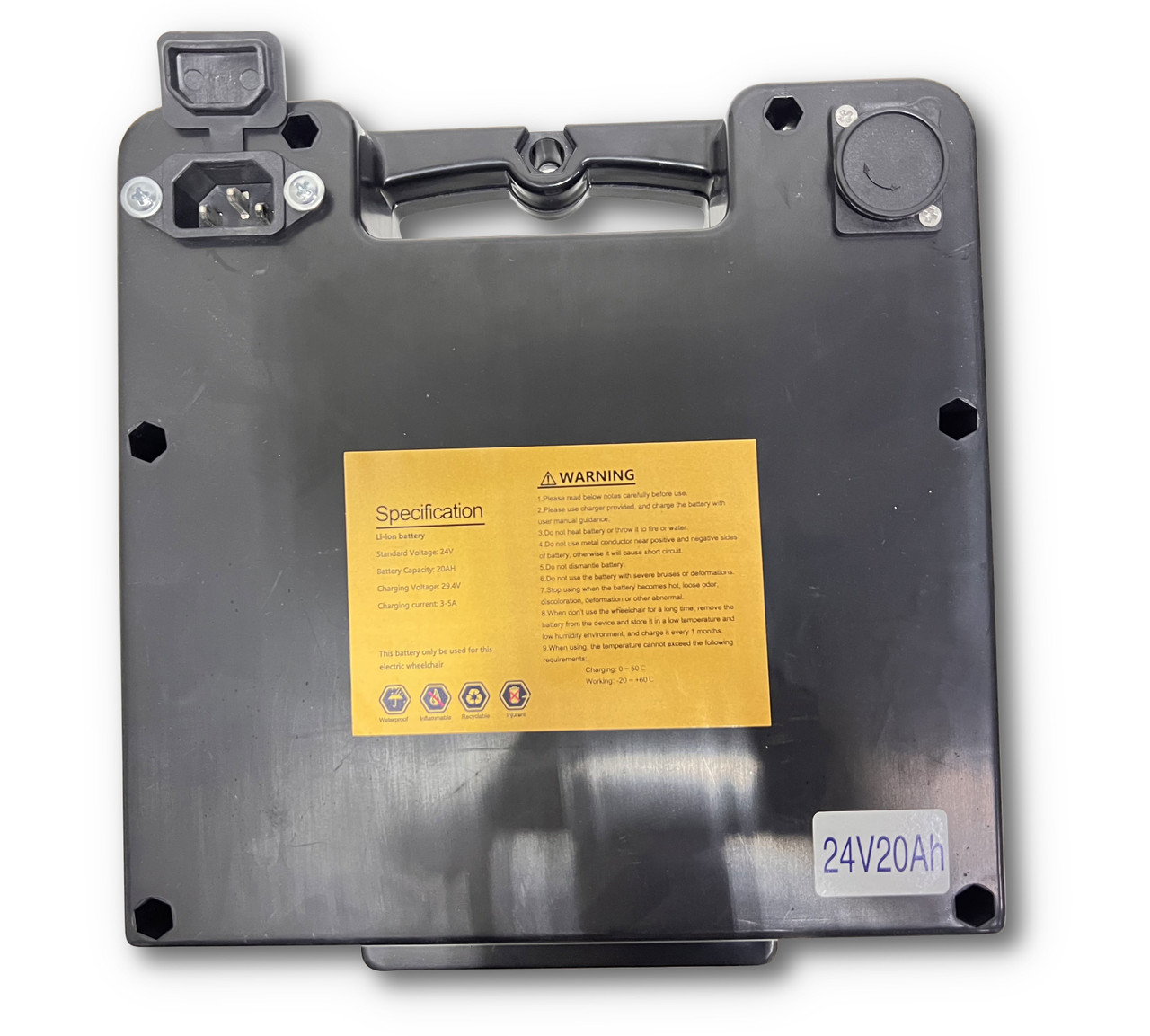 MAJESTIC IQ-8000 Remote Controlled Lightweight Electric Wheelchair Battery