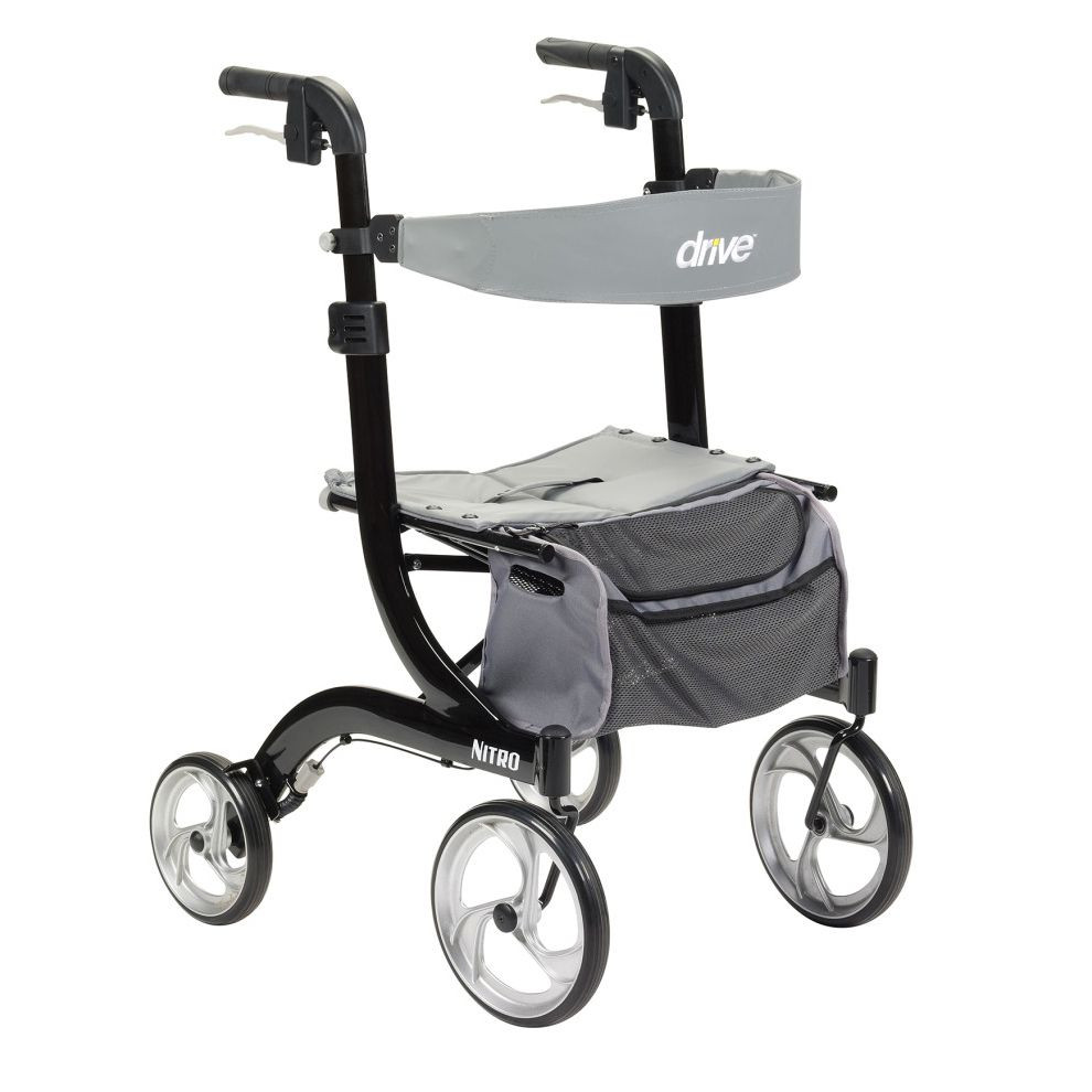 Drive Medical Nitro Aluminum Rollator black