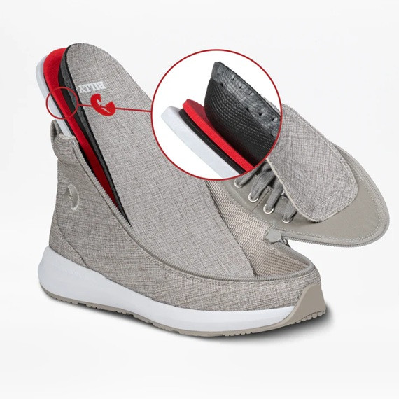 Adaptive Women's BILLY Goat Classic High Grey Insole