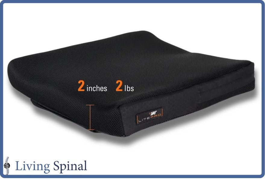 LitePro Cushion by JAY Product Measurement Living Spinal