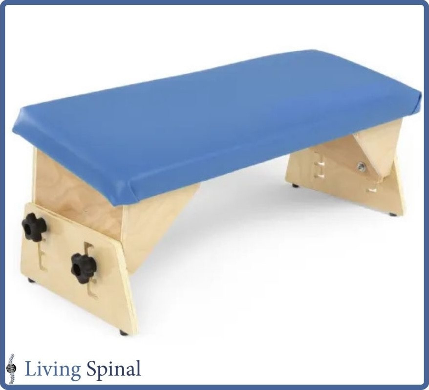Axis Therapy Bench by Circle Specialty Product in Tilted Living Spinal