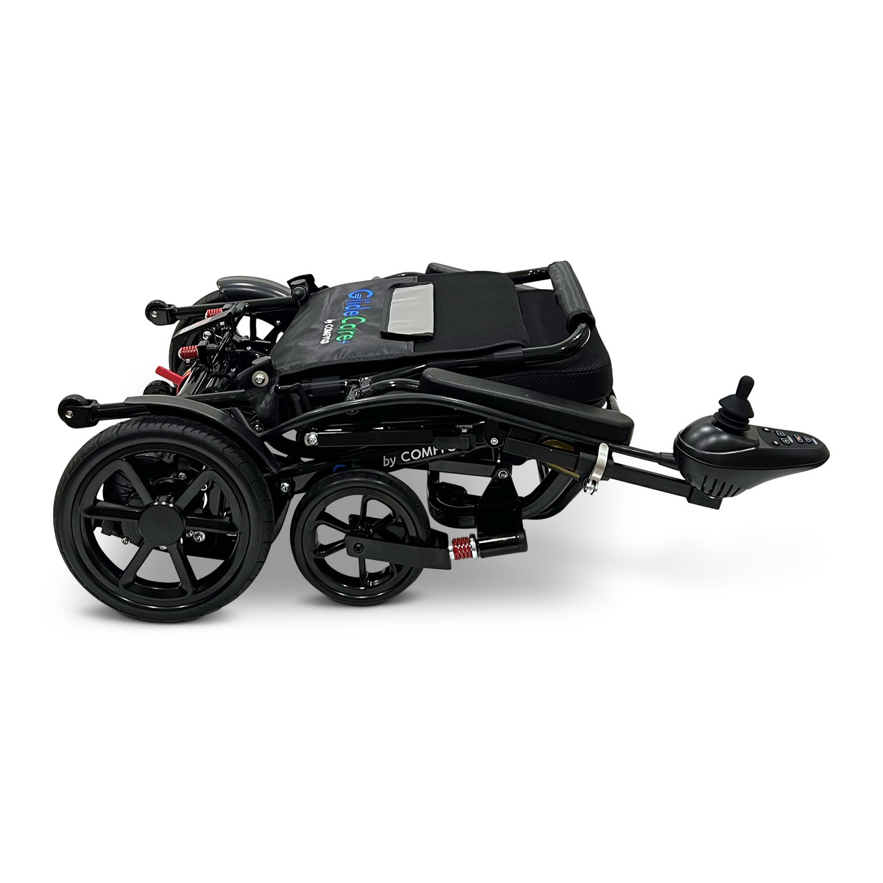 Glide Care G-5 Lightweight Foldable Electric Wheelchair Folded