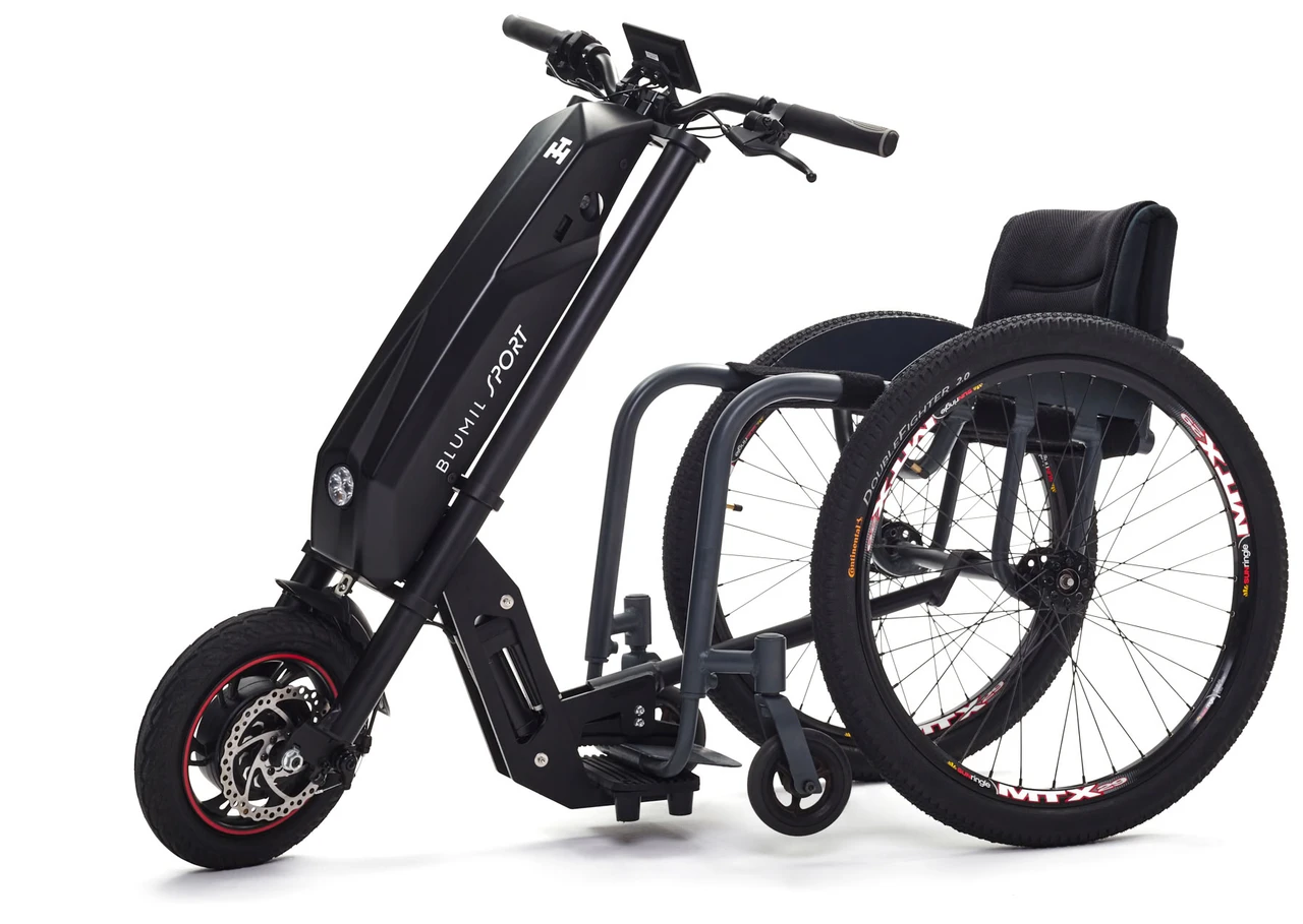 Blumil Sport Electric Wheelchair Attachment Main Image