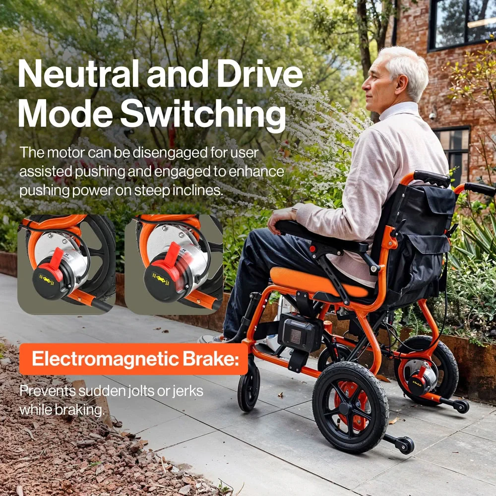 GoRide 2 Portable Electric Wheelchair Drive Mode Switch