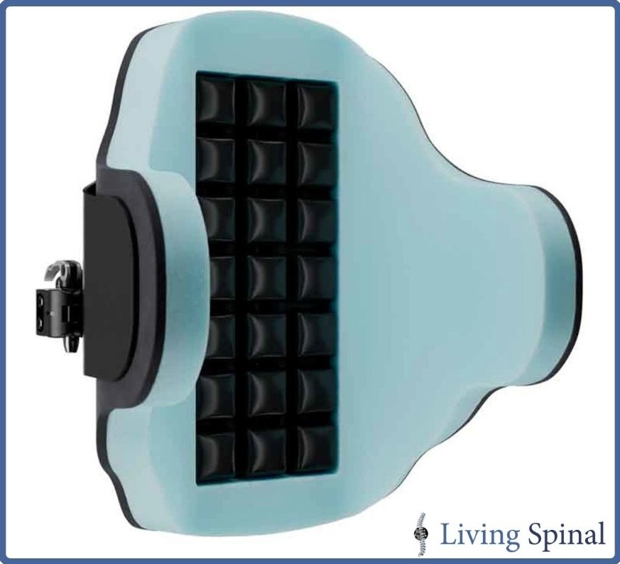 Comfort Unite 1 7" Wings with ROHO Insert Back Support Product with Diamond Spacer Cover Living Spinal
