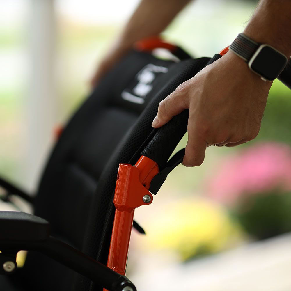 GoRide Portable Electric Wheelchair Adjustment