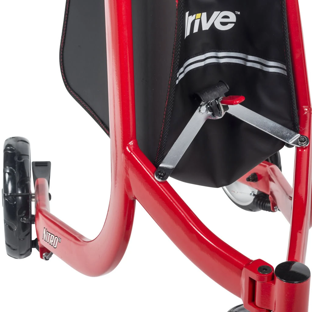 Nitro Euro Style 3-Wheel Rollator Design
