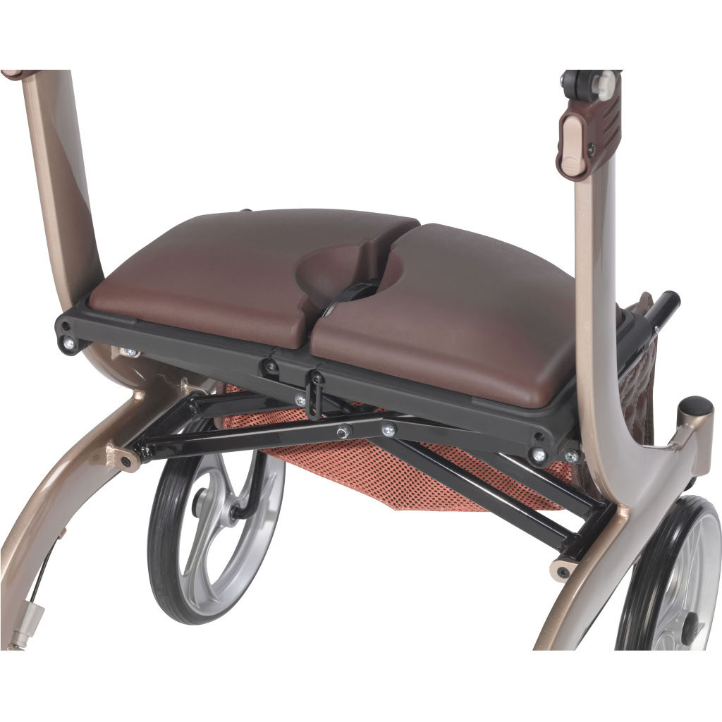 Nitro DLX Rollator Champagne Seat