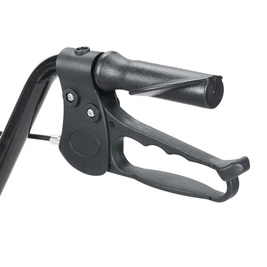 Knockdown Steel Rollator with 6" Wheels Gray Handle