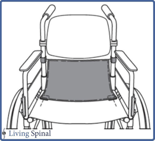 Comfort Unite 3 with ROHO Insert Back Support by Comfort Company Product Accessories - Privacy Shield Living Spinal