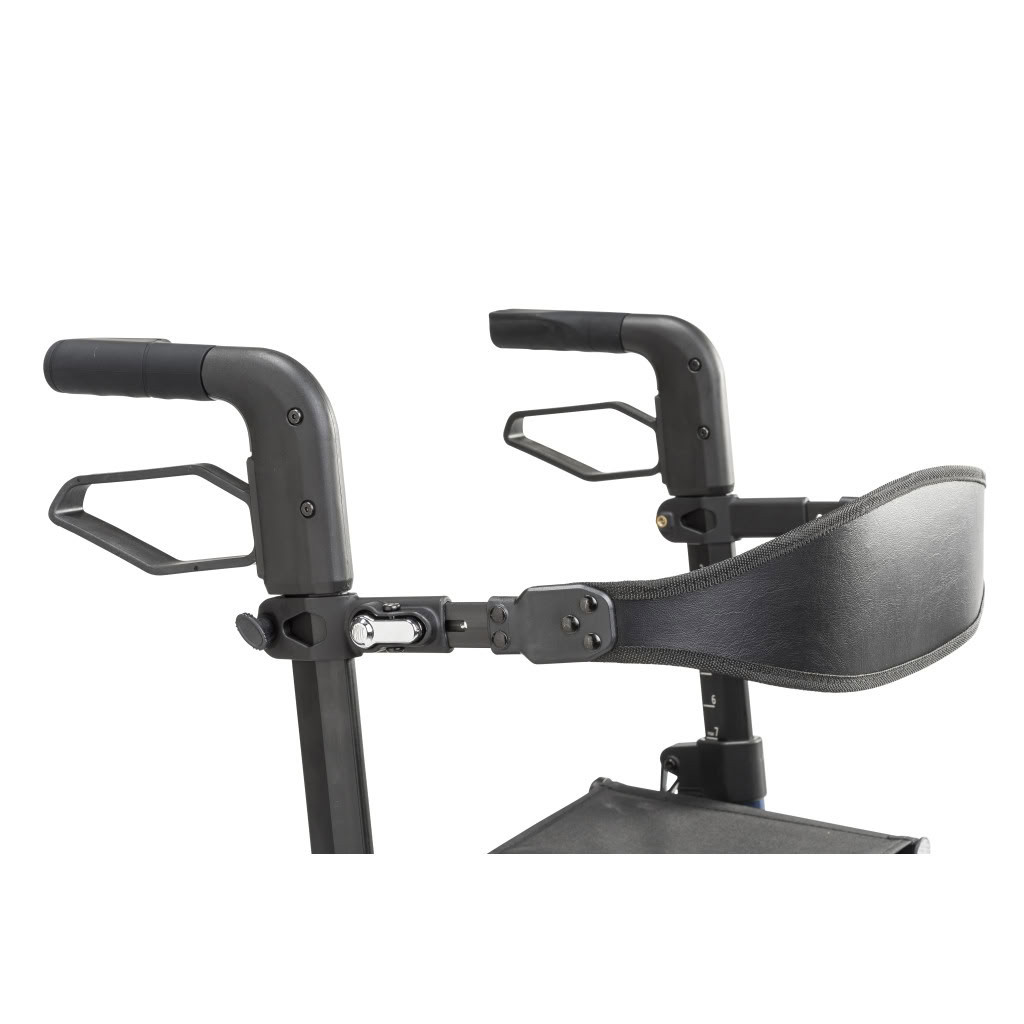 AeroWalk Ultra-Lite Rollator White Handles